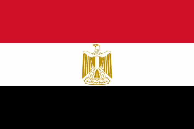 Vlag Egypte - 100x150cm Spun-Poly